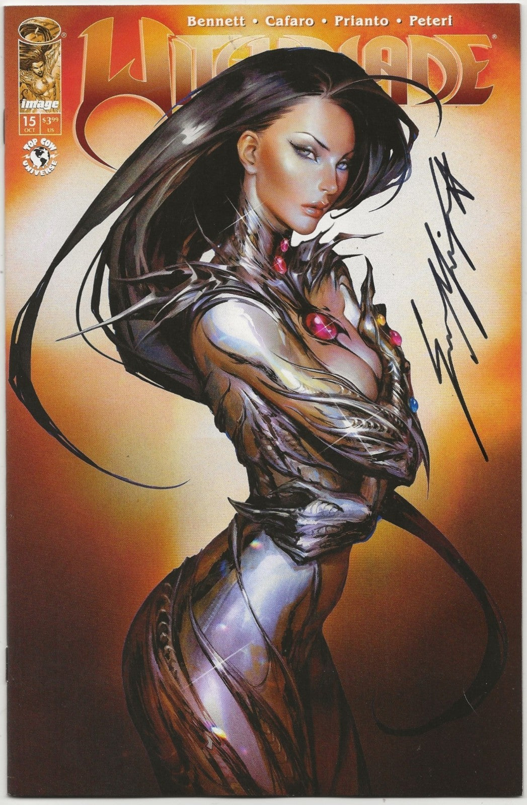 Witchblade #15: Sozomaika Variant; 1 of 5 signed by Artist