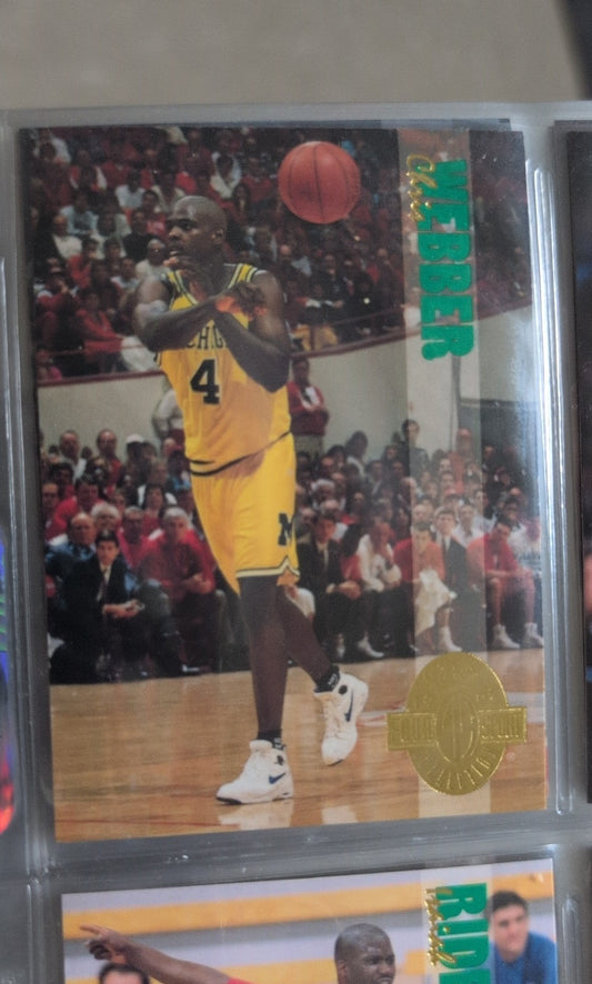 1993 Classic Four Sport Collection - Chris Webber #1 (RC)