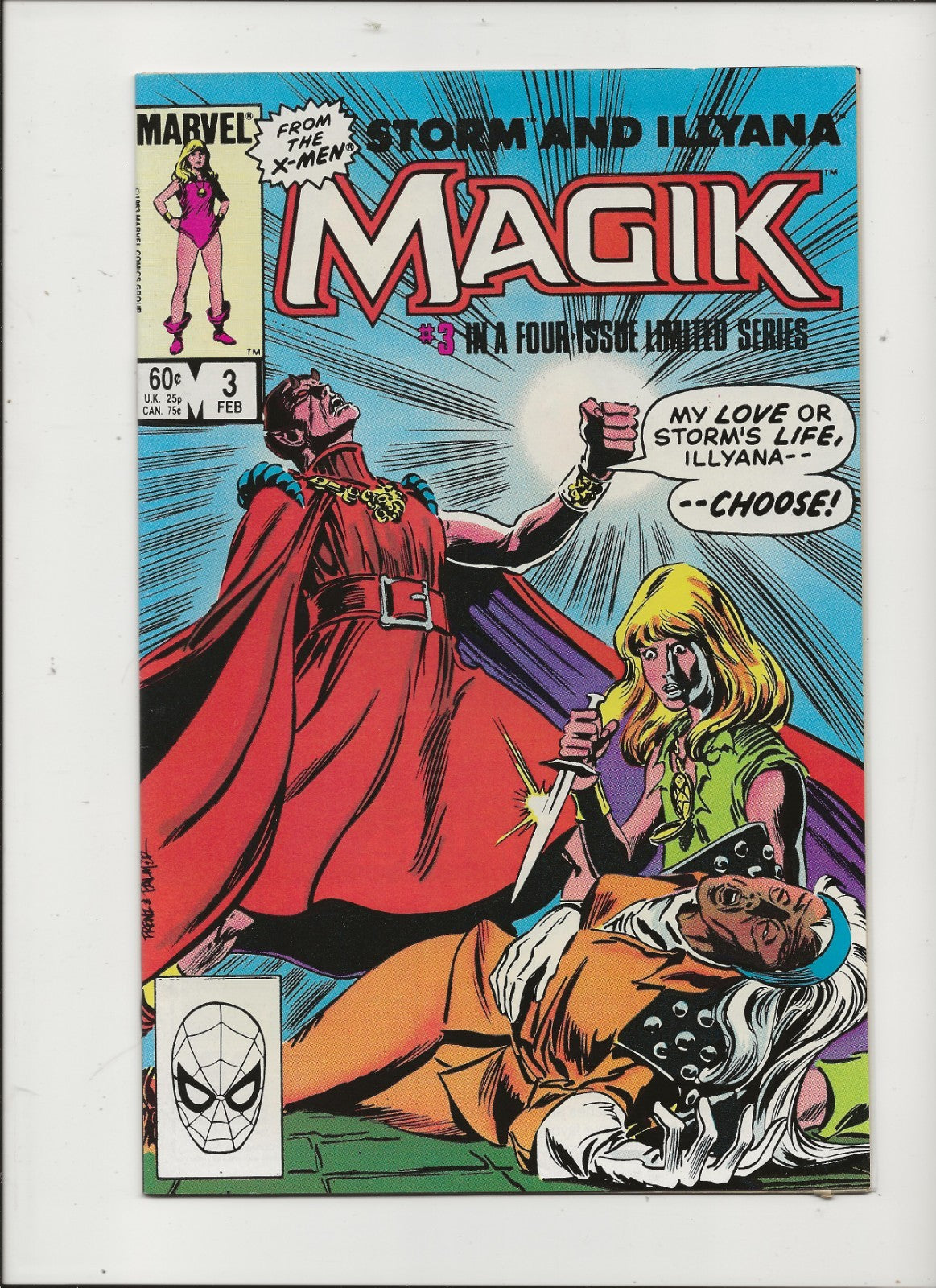 MAGIK #1-4 Complete Set (1983): Origin of Darkchylde; Claremont/Buscema