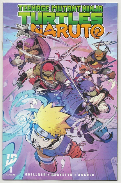 Teenage Mutant Ninja Turtles X Naruto #1 2024 IDW Publishing: 1:50 Jacinto Cvr