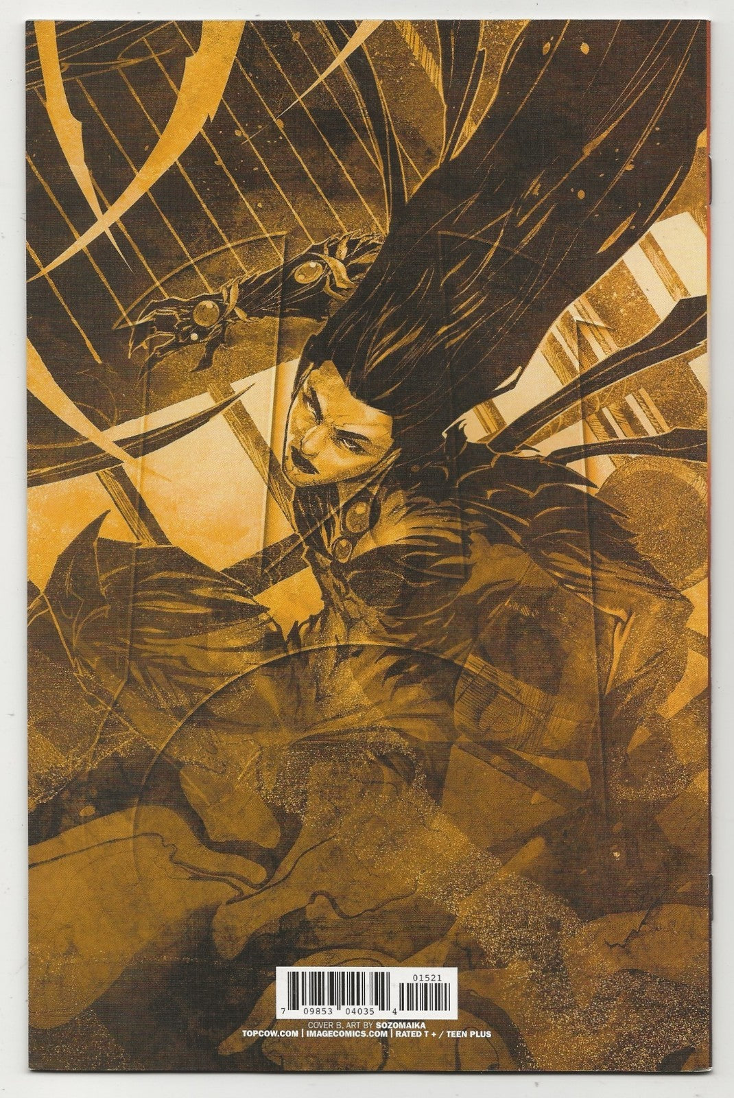 Witchblade #15: Sozomaika Variant; 1 of 5 signed by Artist