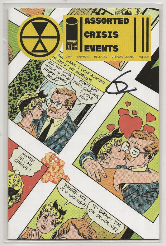 Assorted Crisis Events #8 2026: Newsprint Edition; Signed By Deniz Camp w COA