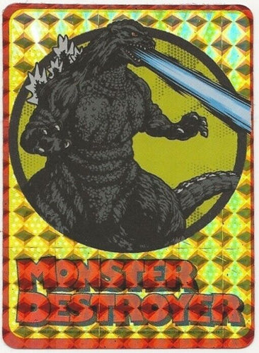 Godzilla Toho Co Holographic 3x5  Sticker: Monster Destroyer