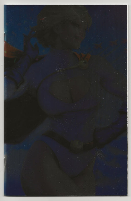 POWER GIRL SPECIAL #1 Artgerm Lau VIRGIN FOIL Variant (2023) DC NM 1st Print