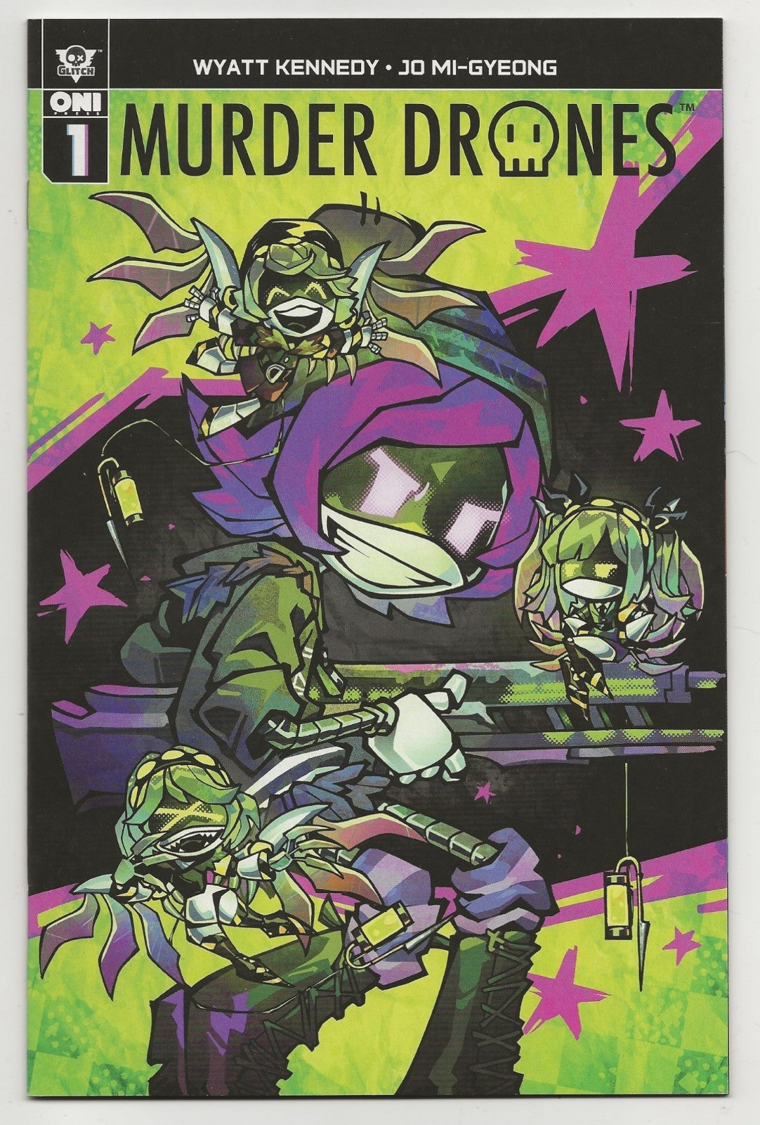 Murder Drones #1: Glitch Productions: Set of  Covers A B C D E & F; 1st Prints