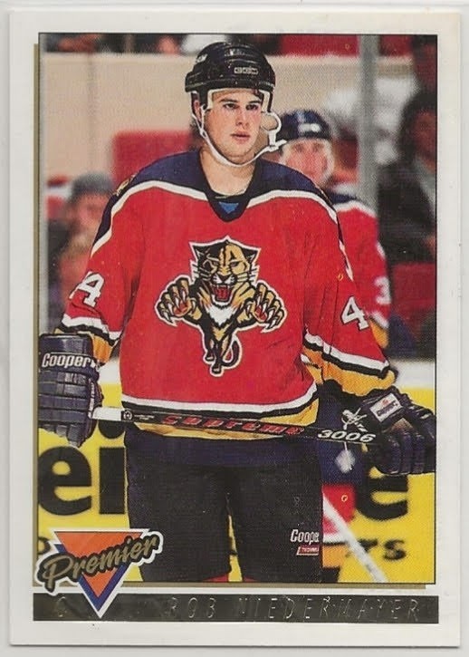 1993-94 Topps Premier - Rob Niedermayer #270 Gold Premier (RC)