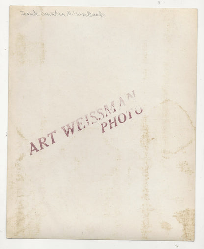 Frank Sinatra & Phil Silvers By Art Weissman; Vintage 8x10 GSP