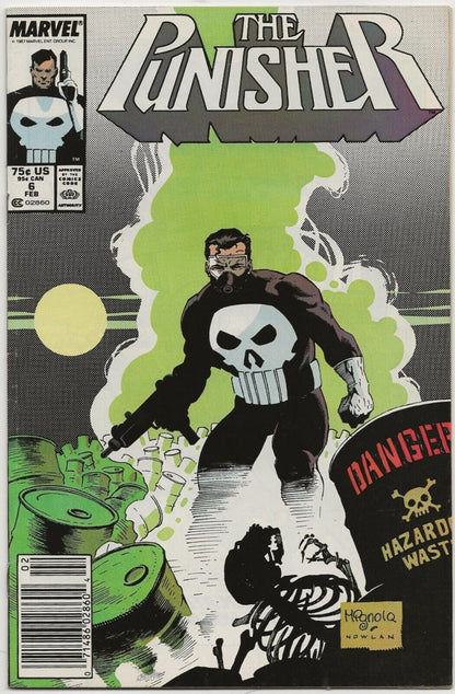 The Punisher #6 1988 Marvel: Mike Mignola Newstand Cover