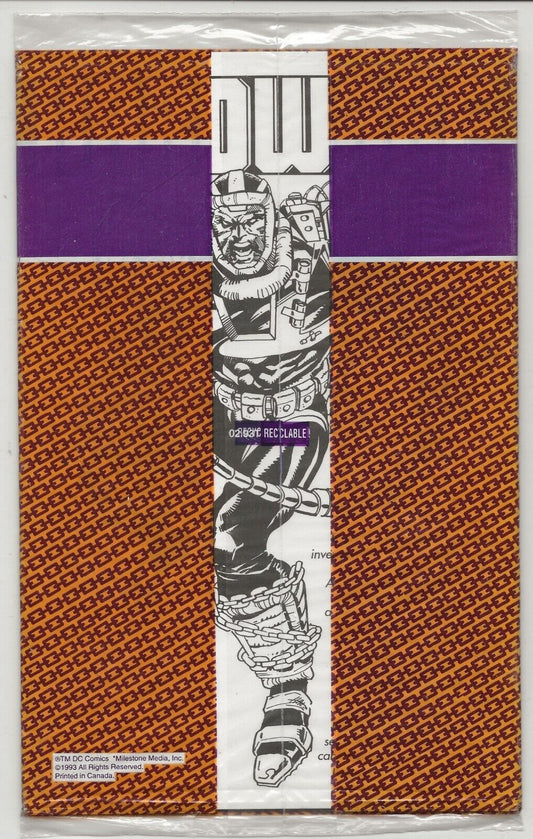 Hardware #1 1993 Milestone/ DC Comics: Collector's Ed, Sealed Polybag w Card