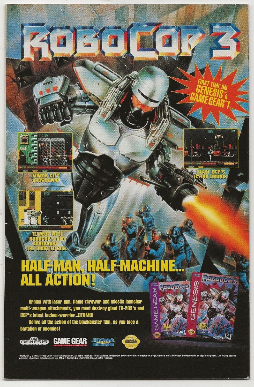 The Flash #87 1994 DC Comics: 'Christmas Rush'; Alan Davis Newsstand Cover