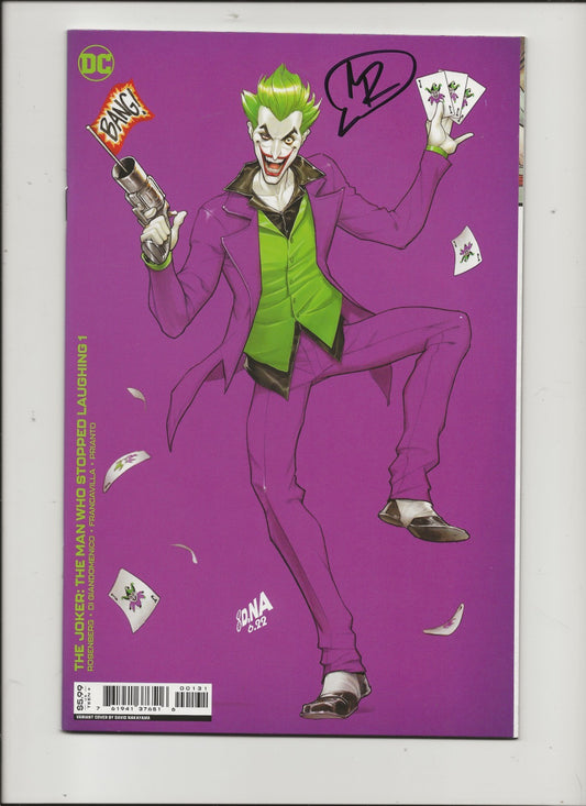 Joker: Man Who Stopped Laughing #1 | SIGNED Rosenberg | Nakayama Var | COA