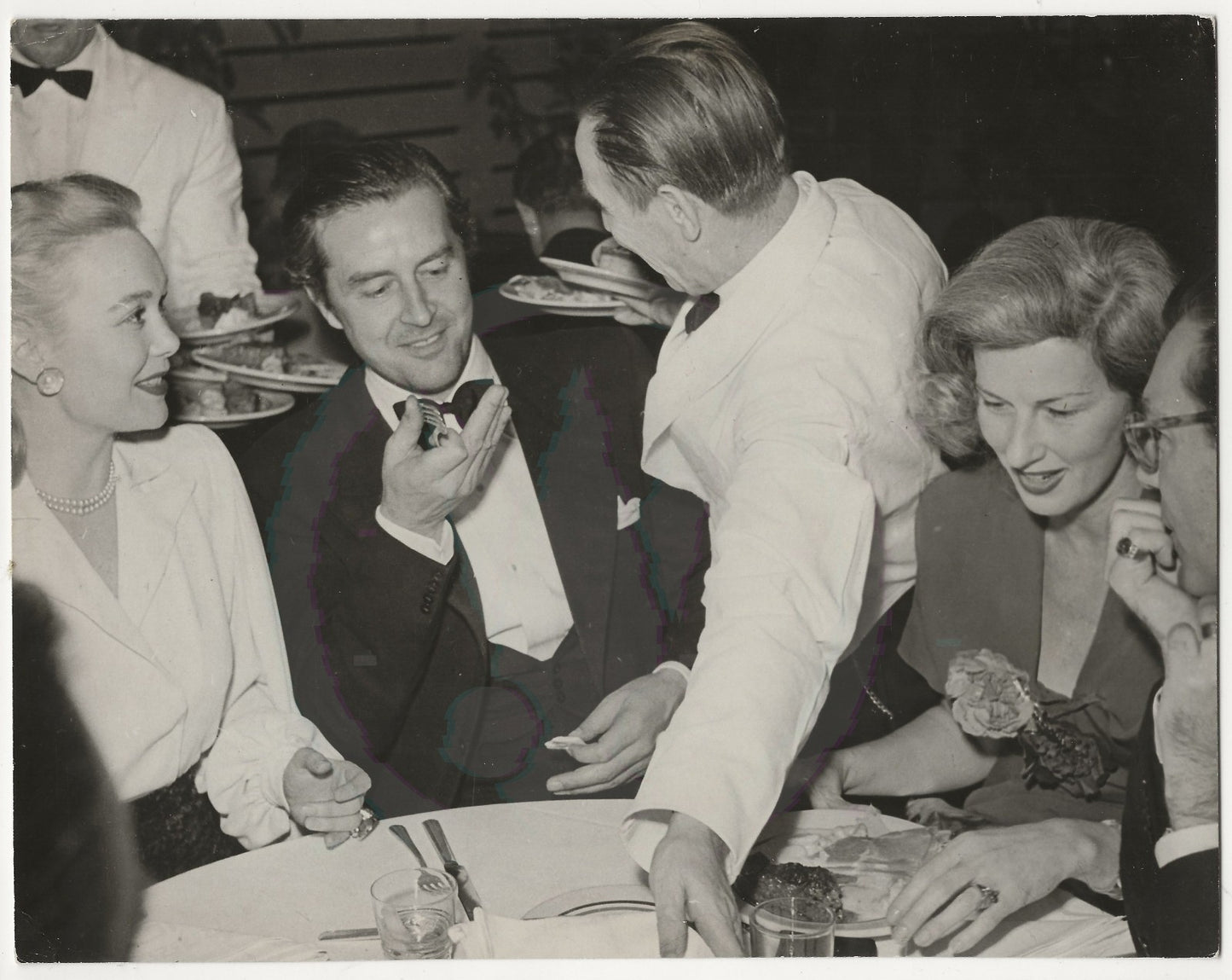 Jane Wyman & Ray Milland Art Weissman Vintage Gelatin Silver Print 8x10