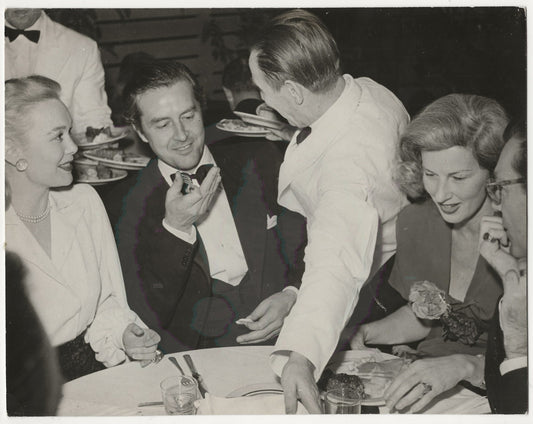 Jane Wyman & Ray Milland Art Weissman Vintage Gelatin Silver Print 8x10