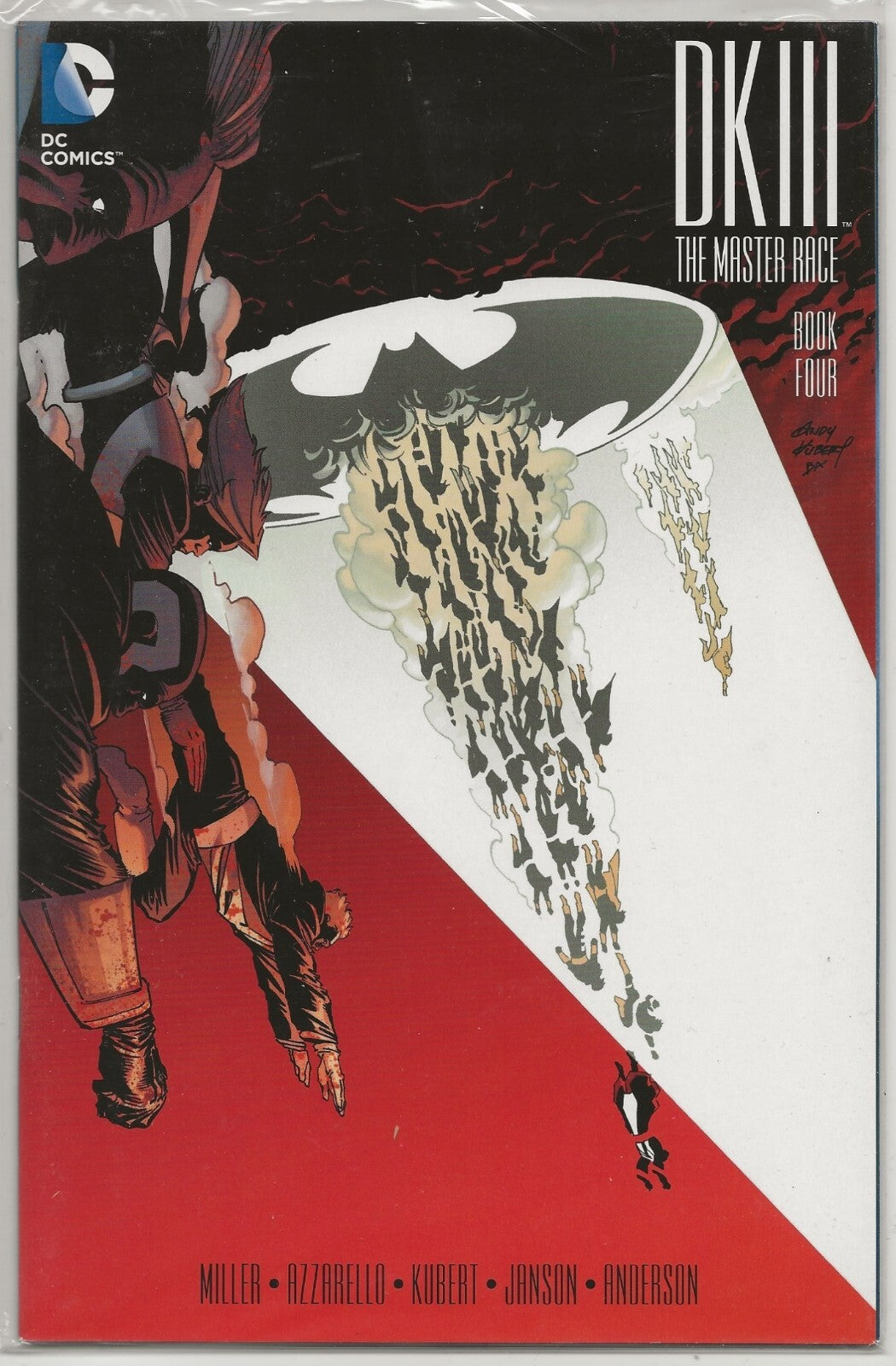 Dark Knight III The Master Race #4 Cover A Regular Andy Kubert Cover