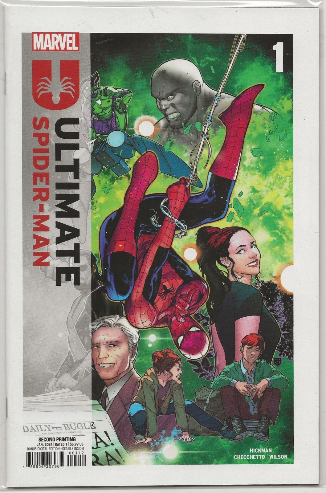 Ultimate Spider-Man #1 | 2nd PRINT | RB Silva Variant | HIGH-FIDELITY | NM