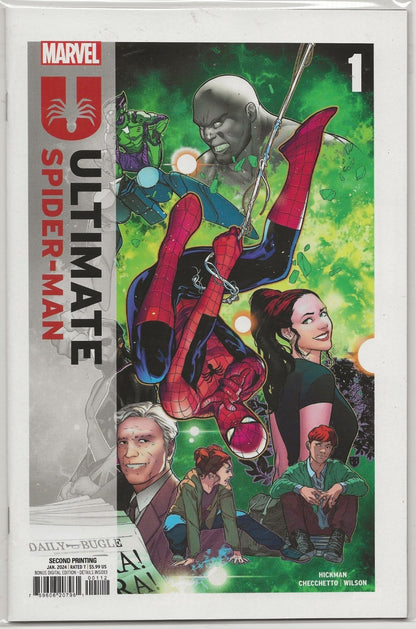 Ultimate Spider-Man #1 | 2nd PRINT | RB Silva Variant | HIGH-FIDELITY | NM