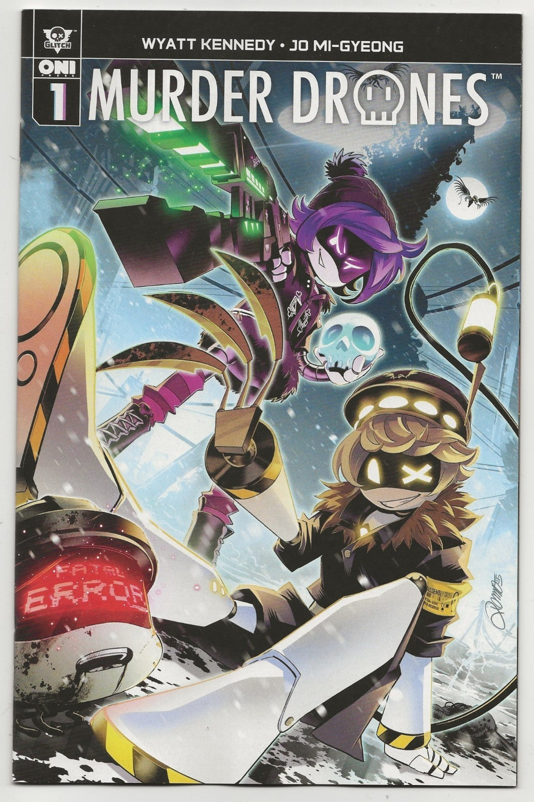 Murder Drones #1: Glitch Productions: Set of  Covers A B C D E & F; 1st Prints