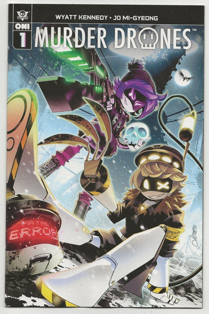 Murder Drones #1: Glitch Productions: Set of  Covers A B C D E & F; 1st Prints