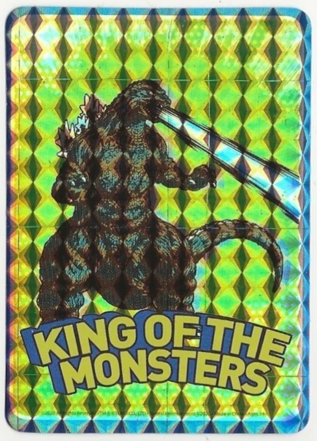 Godzilla Toho Co Holographic 3x5  *Random* Sticker