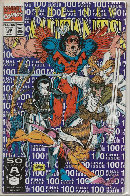 New Mutants #100 1991 Marvel Comics: 1st app of X-Force
