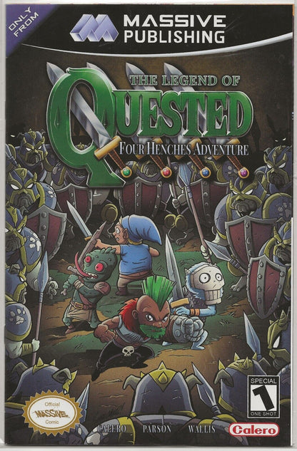 Quested Four Henches Adventure #1 (One Shot) Video Game Homage Cover