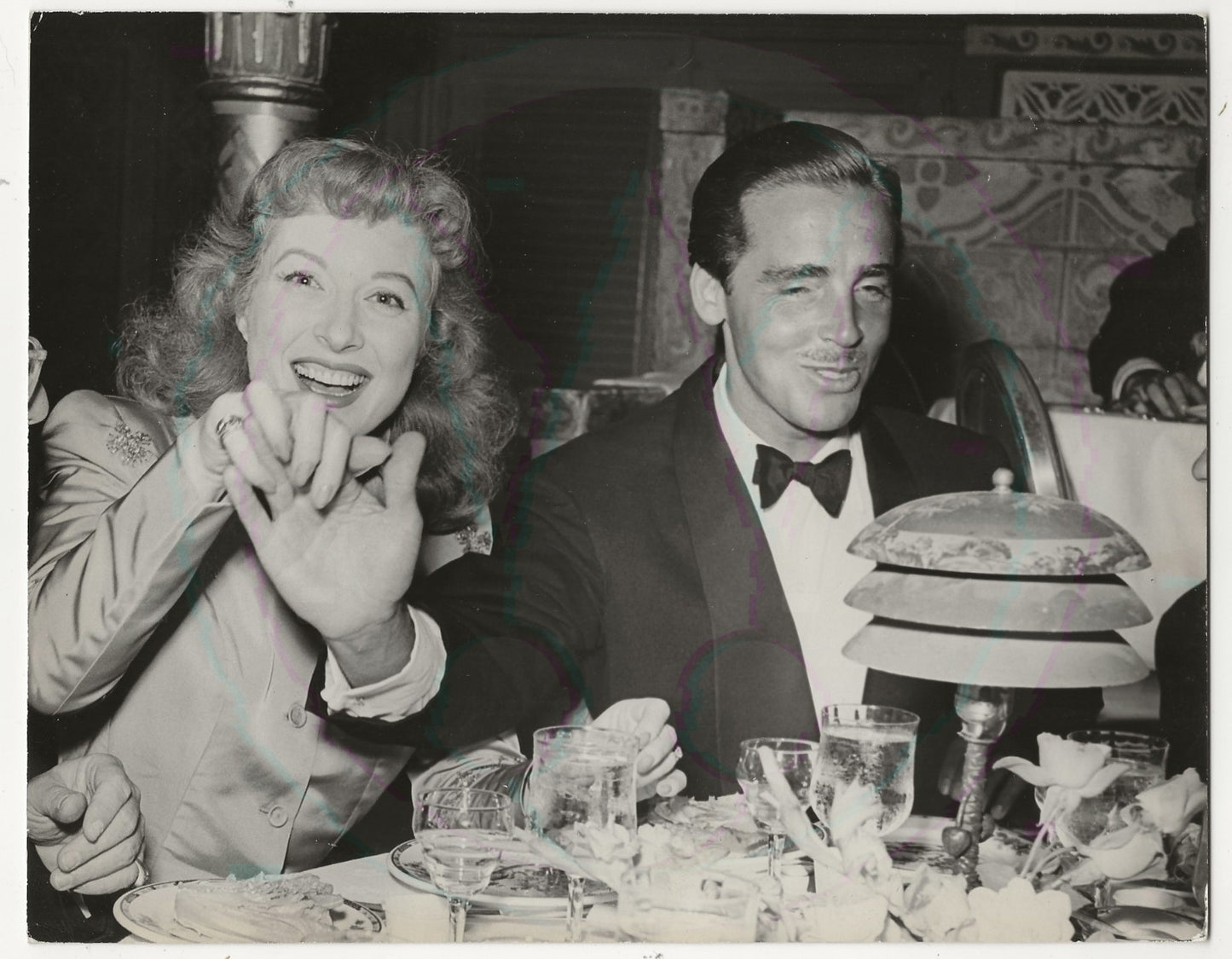  Greer Garson & Richard Ney by Art Weissman; Vintage 8x10 GSP