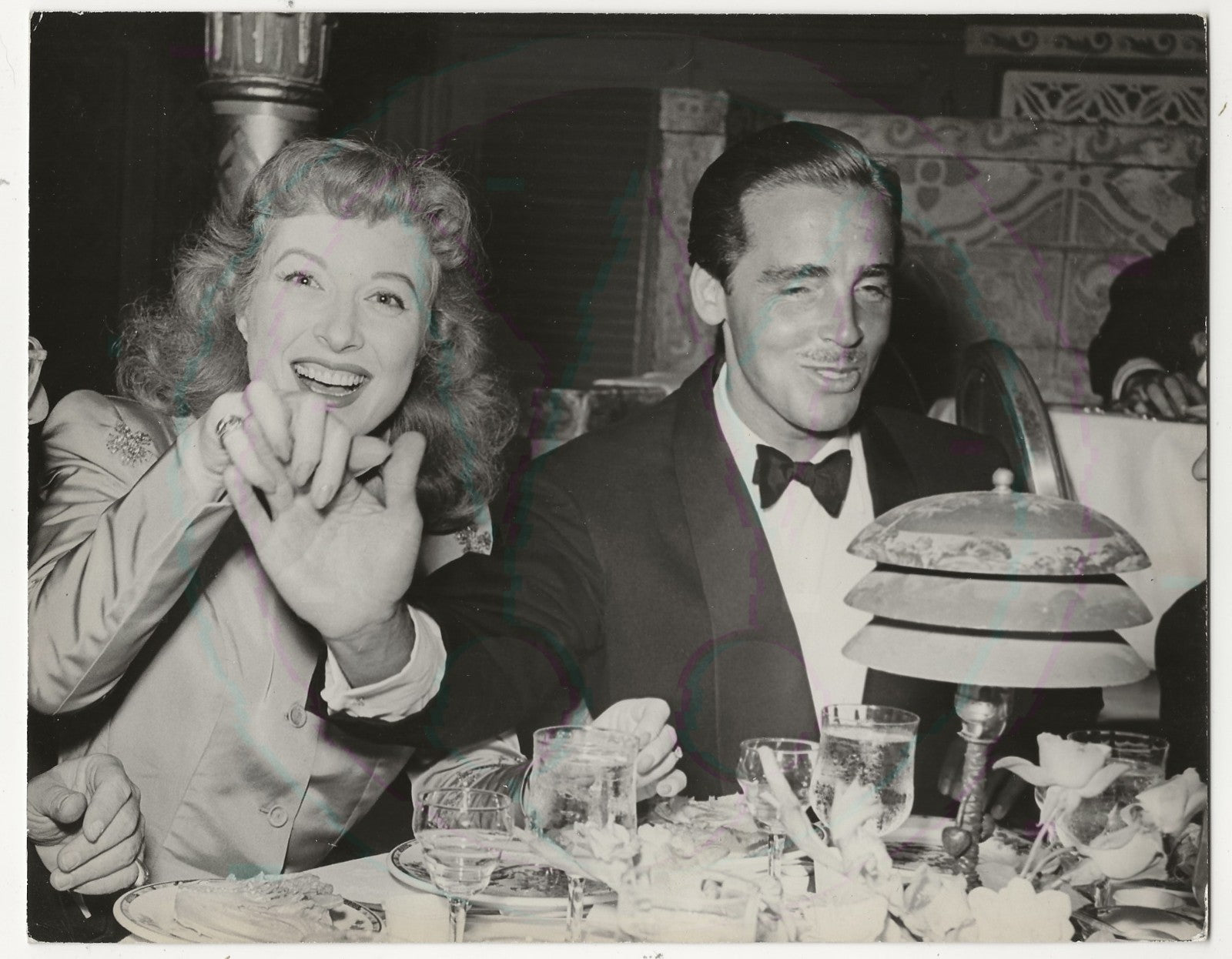  Greer Garson & Richard Ney by Art Weissman; Vintage 8x10 GSP