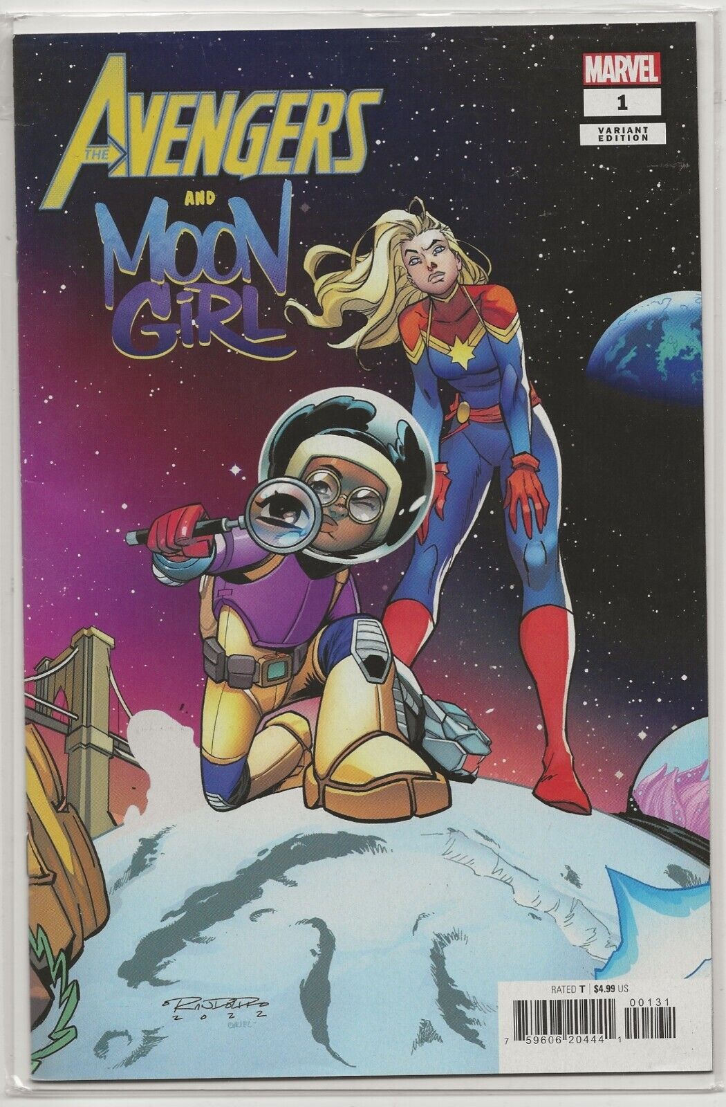 Avengers and Moon Girl #1 2022 Marvel: Khary Randolph Connecting Variant