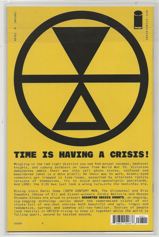 Assorted Crisis Events #8 2026: Newsprint Edition; Signed By Deniz Camp w COA
