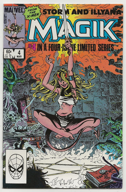 MAGIK #1-4 Complete Set (1983): Origin of Darkchylde; Claremont/Buscema