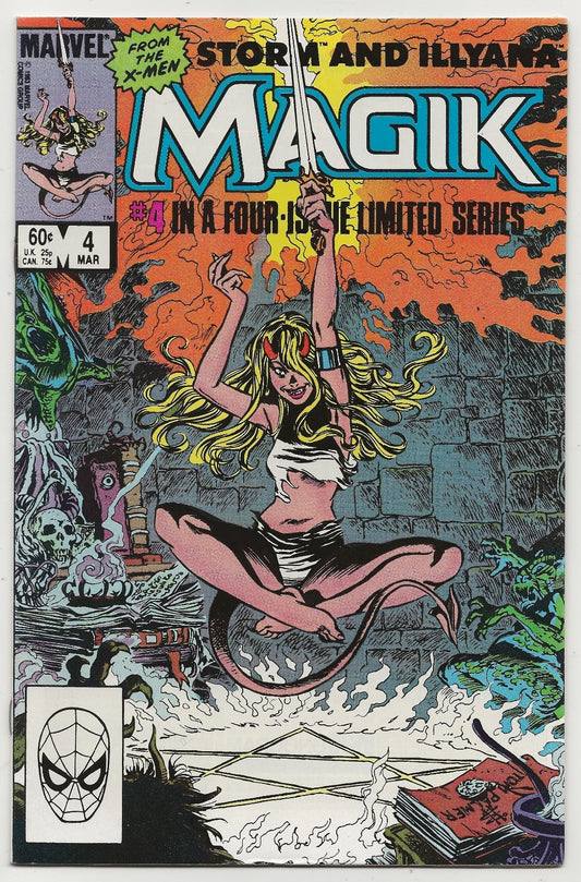 MAGIK #1-4 Complete Set (1983): Origin of Darkchylde; Claremont/Buscema