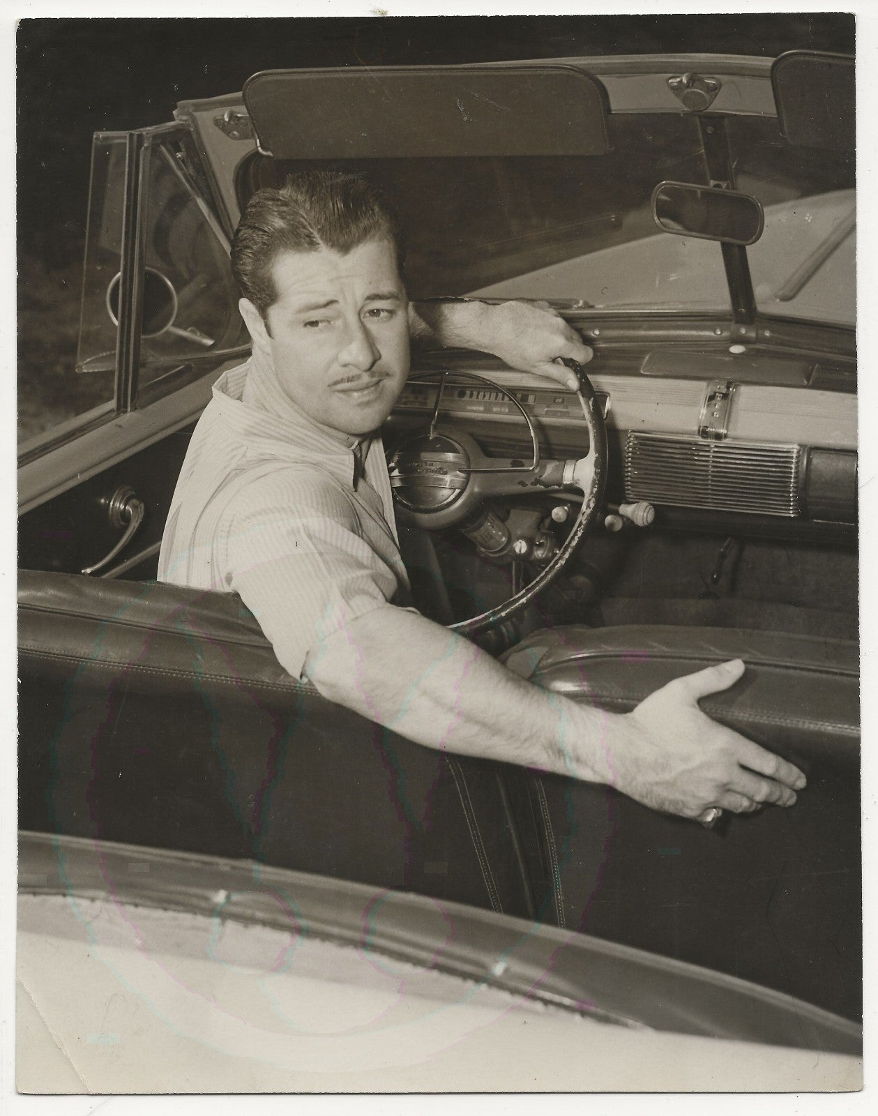 Don Ameche By Art Weissman; 8 x 10 Vintage Gelatin Silver Fiber Based Print