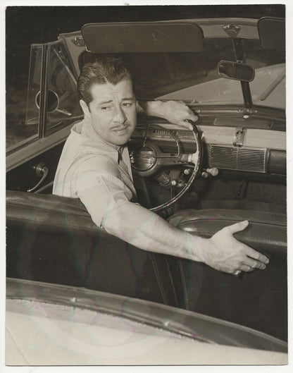 Don Ameche By Art Weissman; 8 x 10 Vintage Gelatin Silver Fiber Based Print