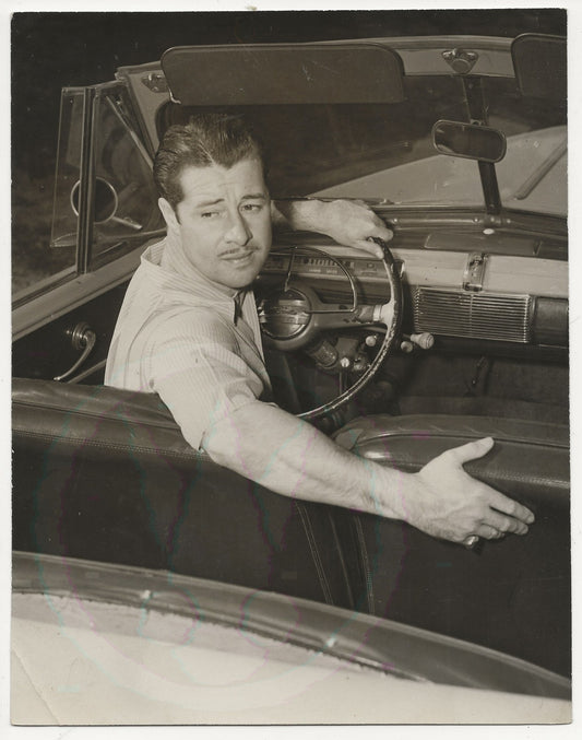 Don Ameche By Art Weissman; 8 x 10 Vintage Gelatin Silver Fiber Based Print