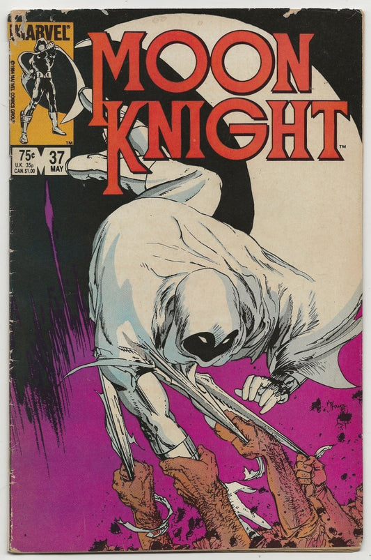 Moon Knight #37 (1984) | 1ST ZOHAR | Marc Spector Origin | Kaluta Cover