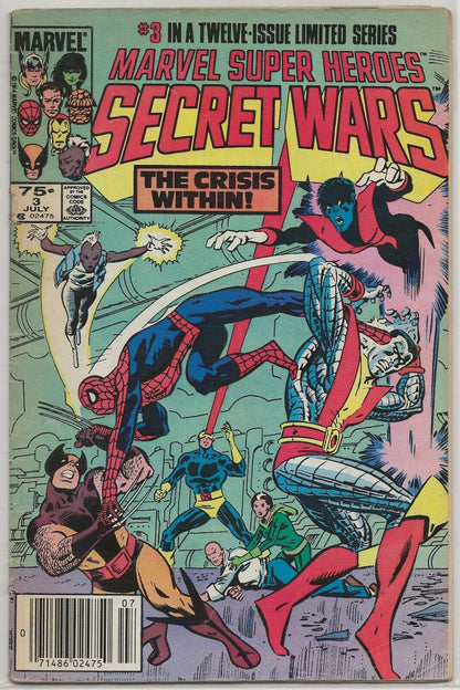 Marvel Super Heroes Secret Wars #3: 1st app of Volcana & the second Titania