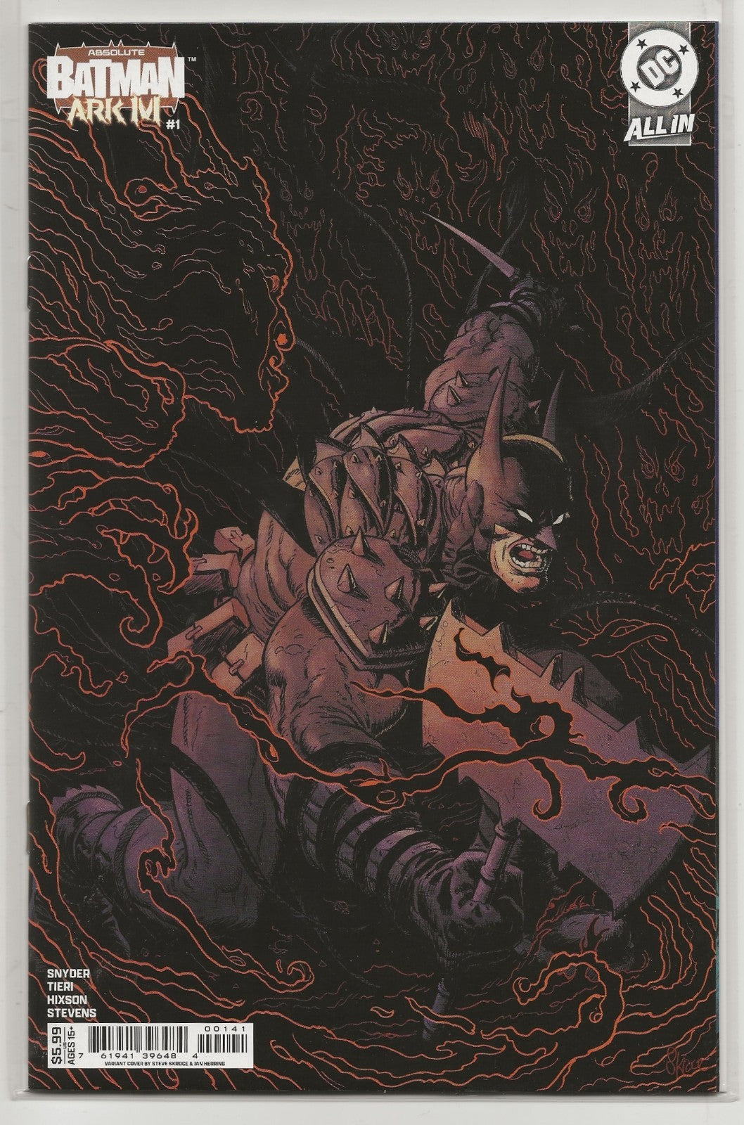 Absolute Batman Ark-M Special #1 Cover D Steve Skroce Card Stock 1st Print 2026