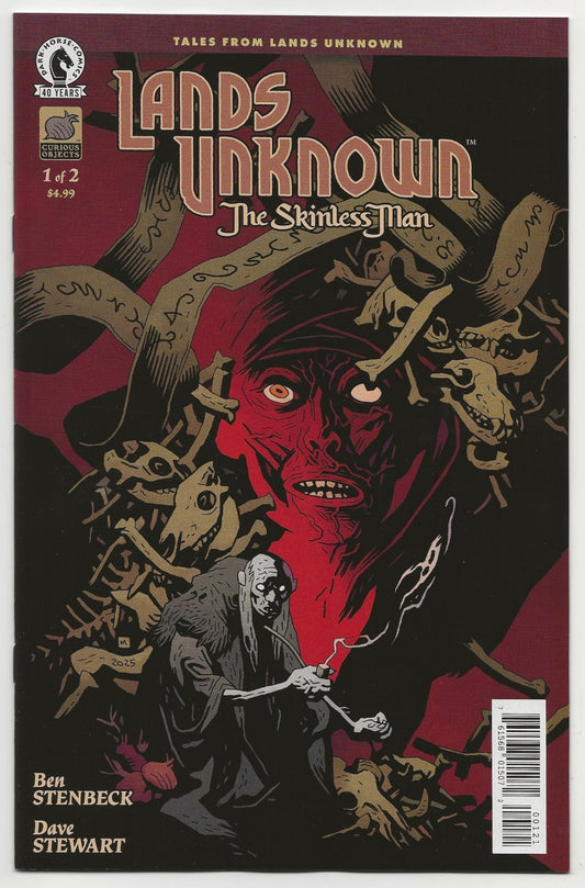 Lands Unknown The Skinless Man #1: Mike Mignola Cover