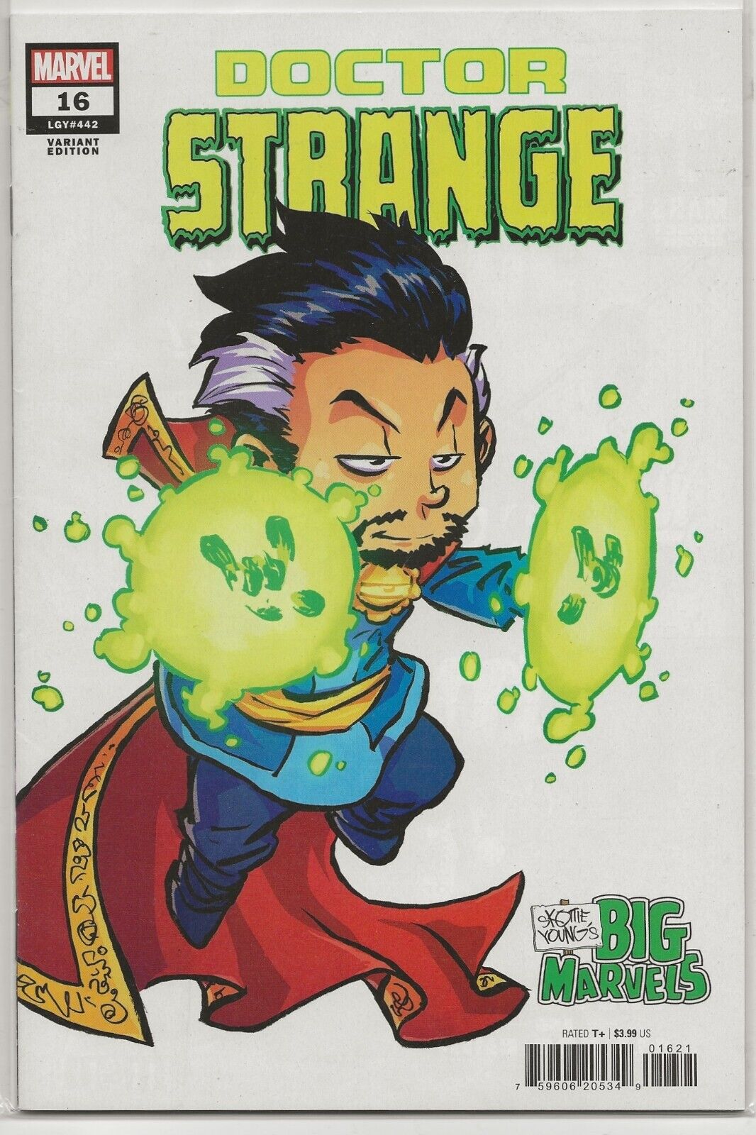 Doctor Strange #16 2024: Skottie Young Big Marvels Variant; Blood Hunt Tie-In