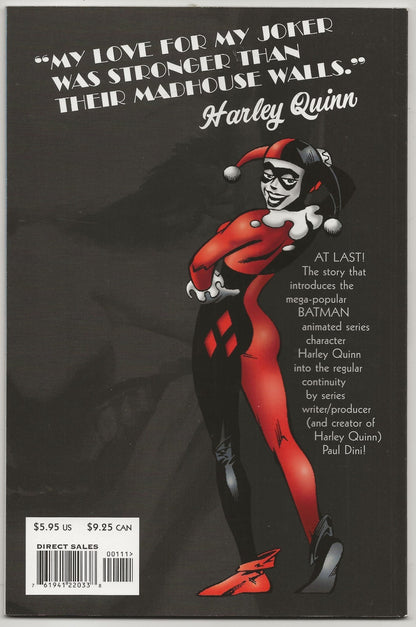 Batman: Harley Quinn #1 1999:  Alex Ross Cover; DC Continuity Debut; 1st print