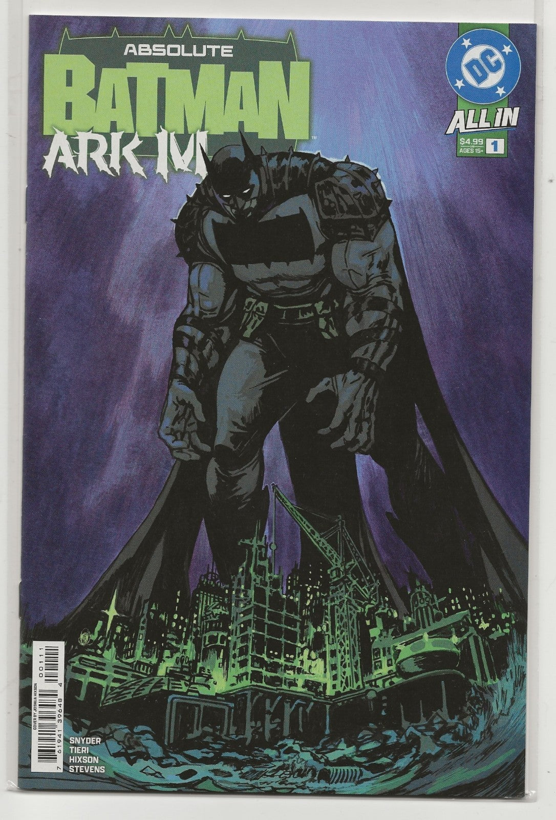 Absolute Batman Ark-M Special #1 Cover A Joshua Hixson 1st Print 2026 Key