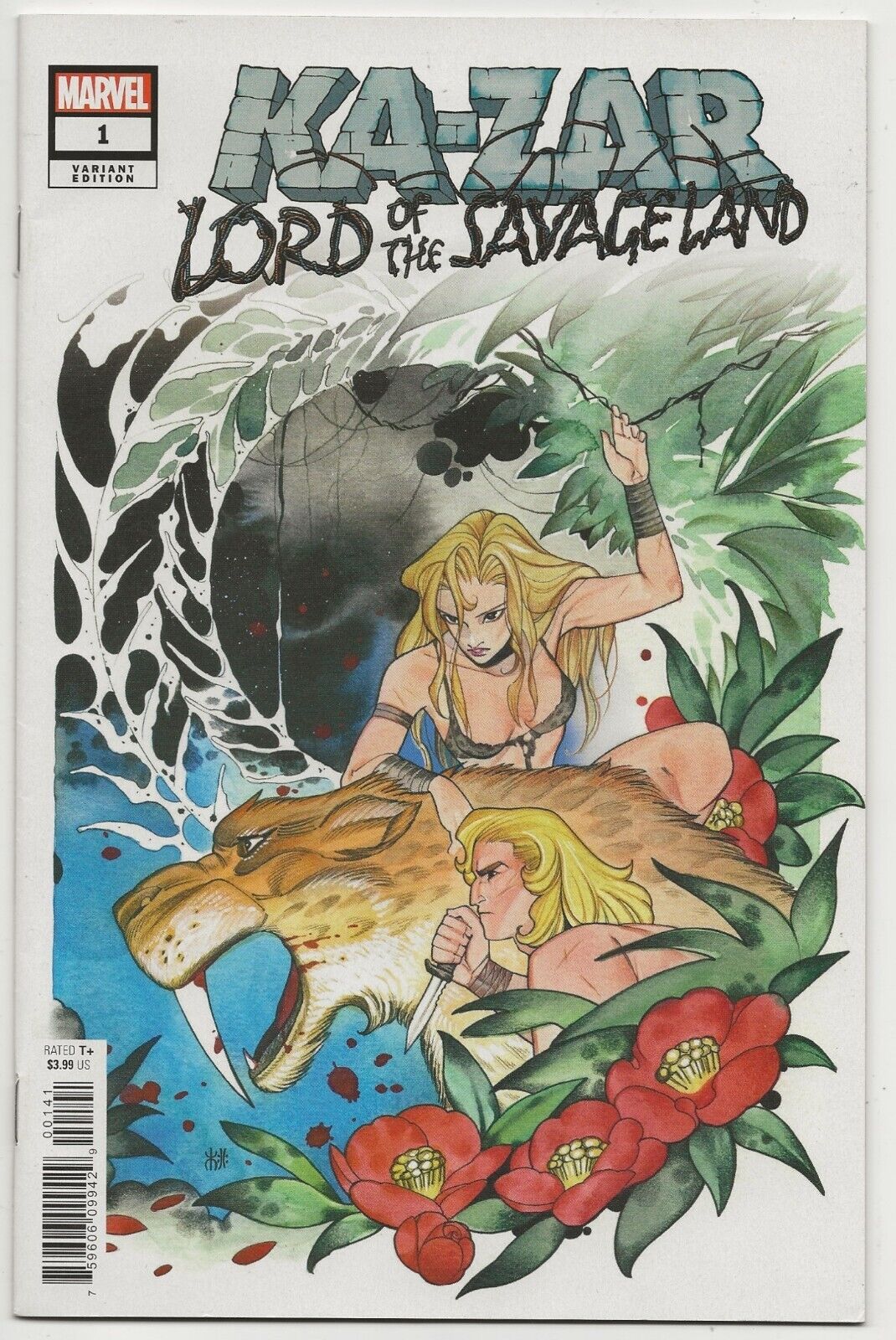 Ka-Zar Lord of the Savage Land #1 2021 Marvel: Peach Momoko Cover