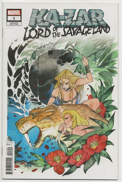 Ka-Zar Lord of the Savage Land #1 2021 Marvel: Peach Momoko Cover