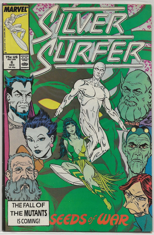 Silver Surfer #6 1987 Marvel Comics: Marshall Rogers Cover