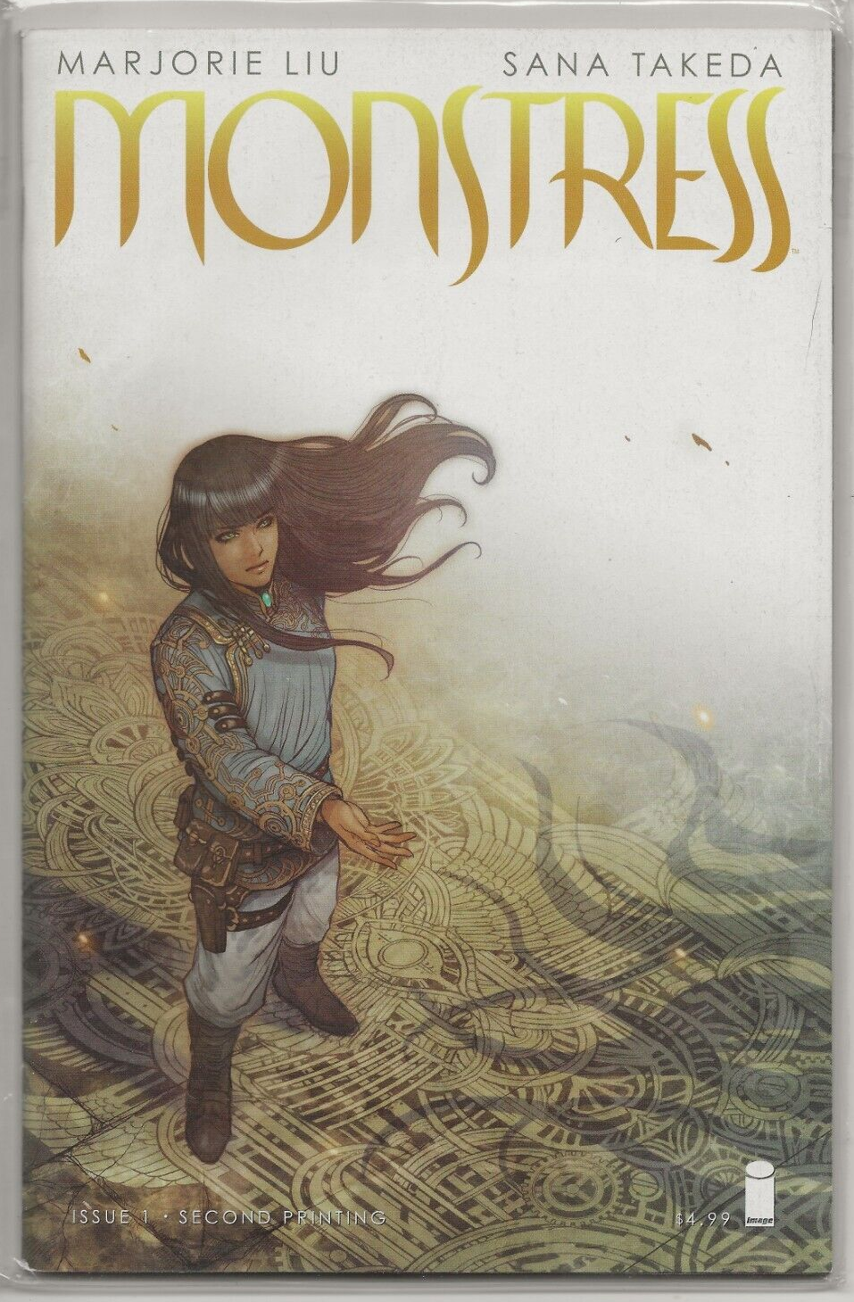 Monstress 1 Image Comic Book 2nd print HTF Marjorie Liu Sana Takeda