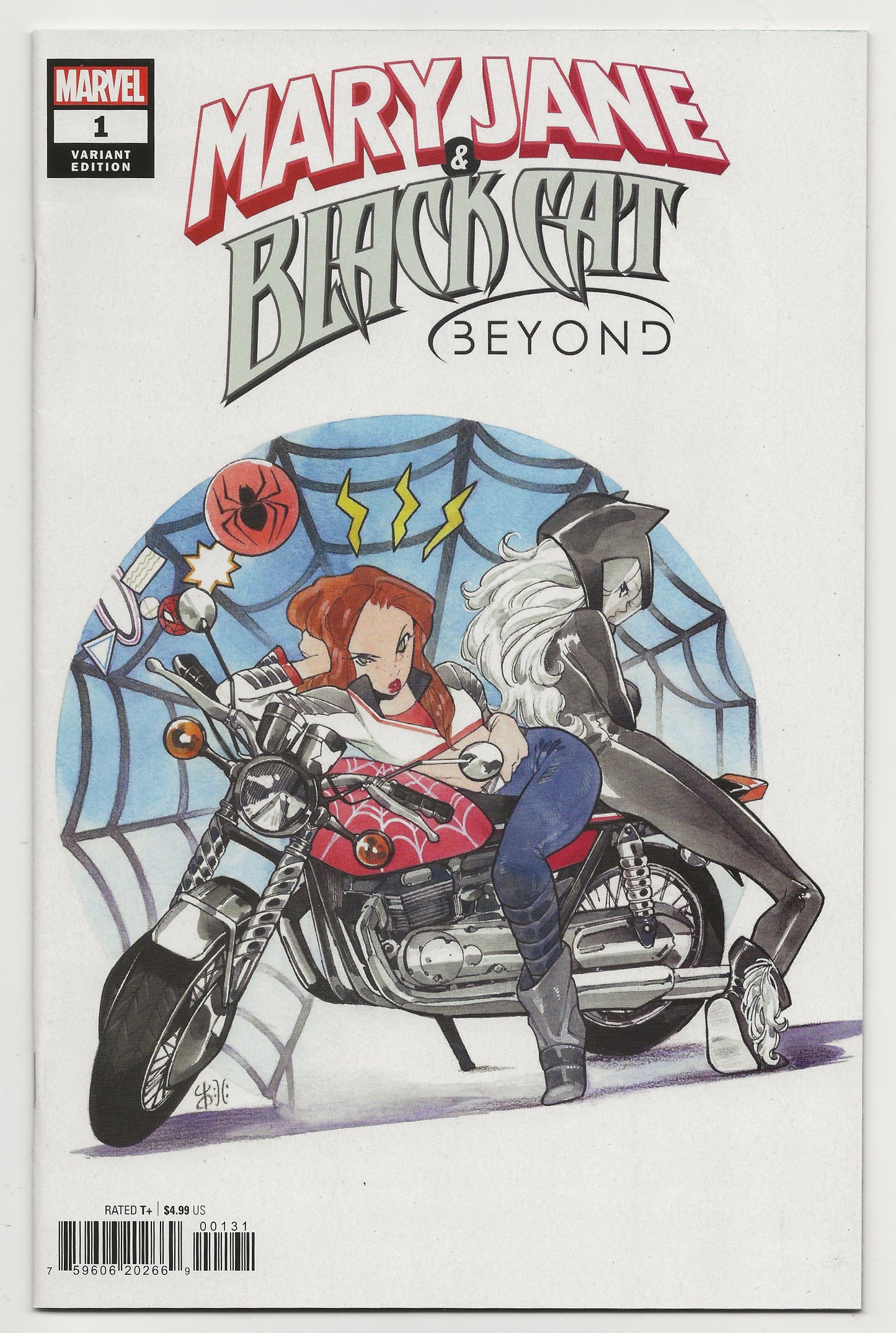 Mary Jane And Black Cat Beyond 1 Peach Momoko Variant Marvel 2022