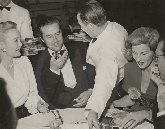 Jane Wyman & Ray Milland Art Weissman  8 x 10 Vintage Gelatin Silver Print