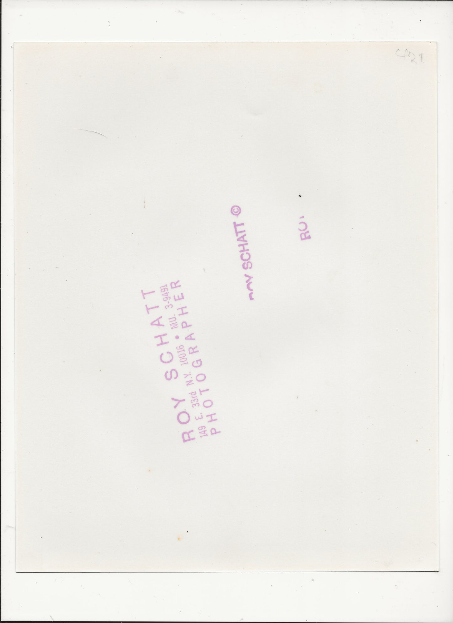 Louis Armstrong At The Newport Jazz Festival By Roy Schatt: Original 8x10 Gelatin Silver Print With Studio Stamps