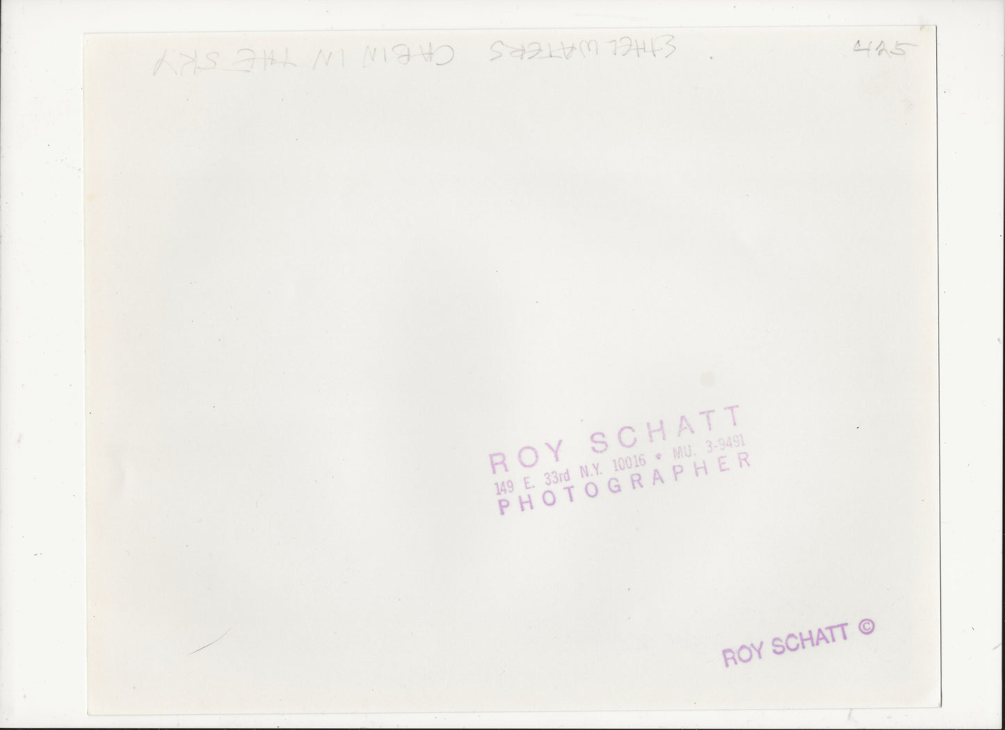 Ethel Waters By Roy Schatt: Vintage 8x10 Gelatin Silver Print Signed Cabin In The Sky