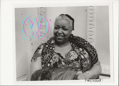 Ethel Waters By Roy Schatt: Vintage 8x10 Gelatin Silver Print Signed Cabin In The Sky
